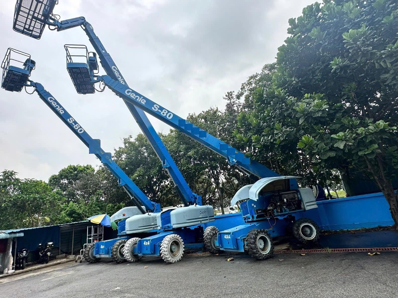 Xưởng sửa chữa và bảo dưỡng đội xe Genie S-80 Xe Nâng QN