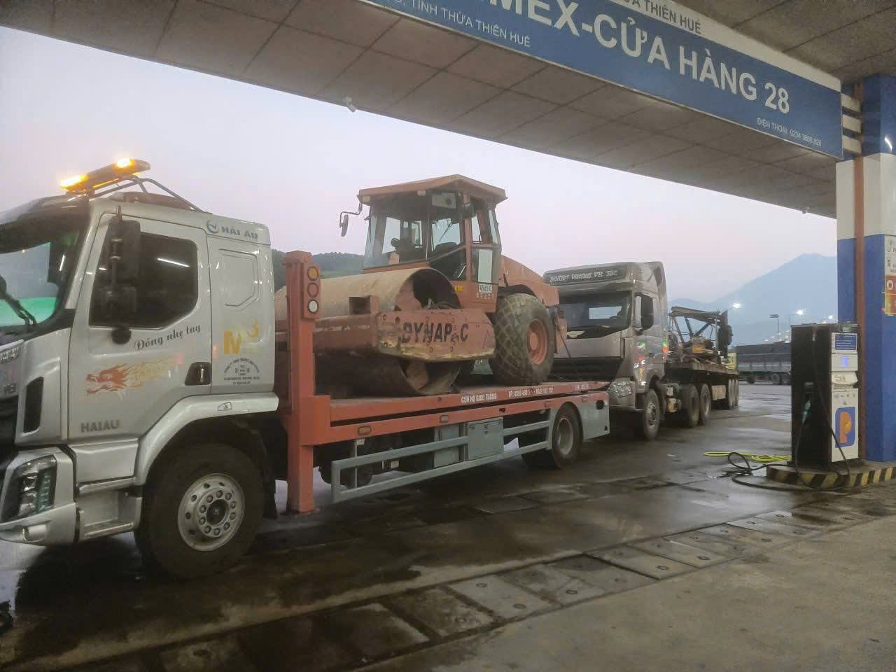 Vận chuyển xe công trình Quảng Ninh