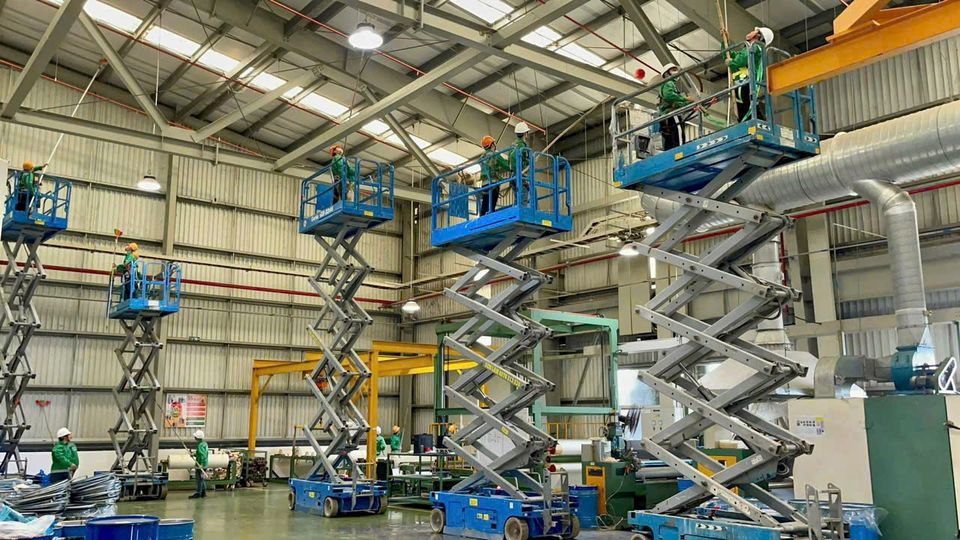Báo giá thuê xe nâng người Quảng Ninh